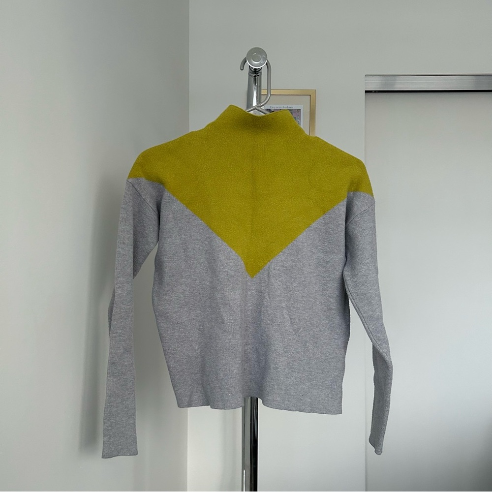 Cynthia Rowley color block sweater